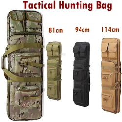 81 94 114cm Tactical Gun Bag Case Rifle Bag Backpack Sniper Carbine Airsoft Shooting Carry Shoulder Bags for Hunting Accessories