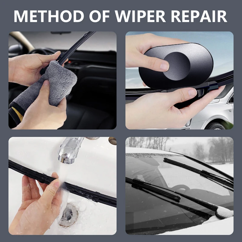 Kit reparasi pisau Wiper mobil Universal, pemotong Wiper kaca depan, alat reparasi ulang sayap hujan otomatis