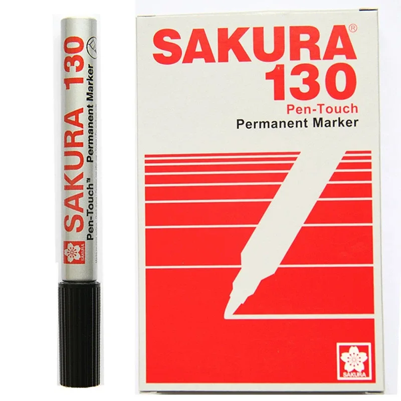 

Японский маркер «Цветение вишни» 130, маслянистый, растворимый, безгалогеновый, с низким содержанием хлора, металлический промышленный большой маркер