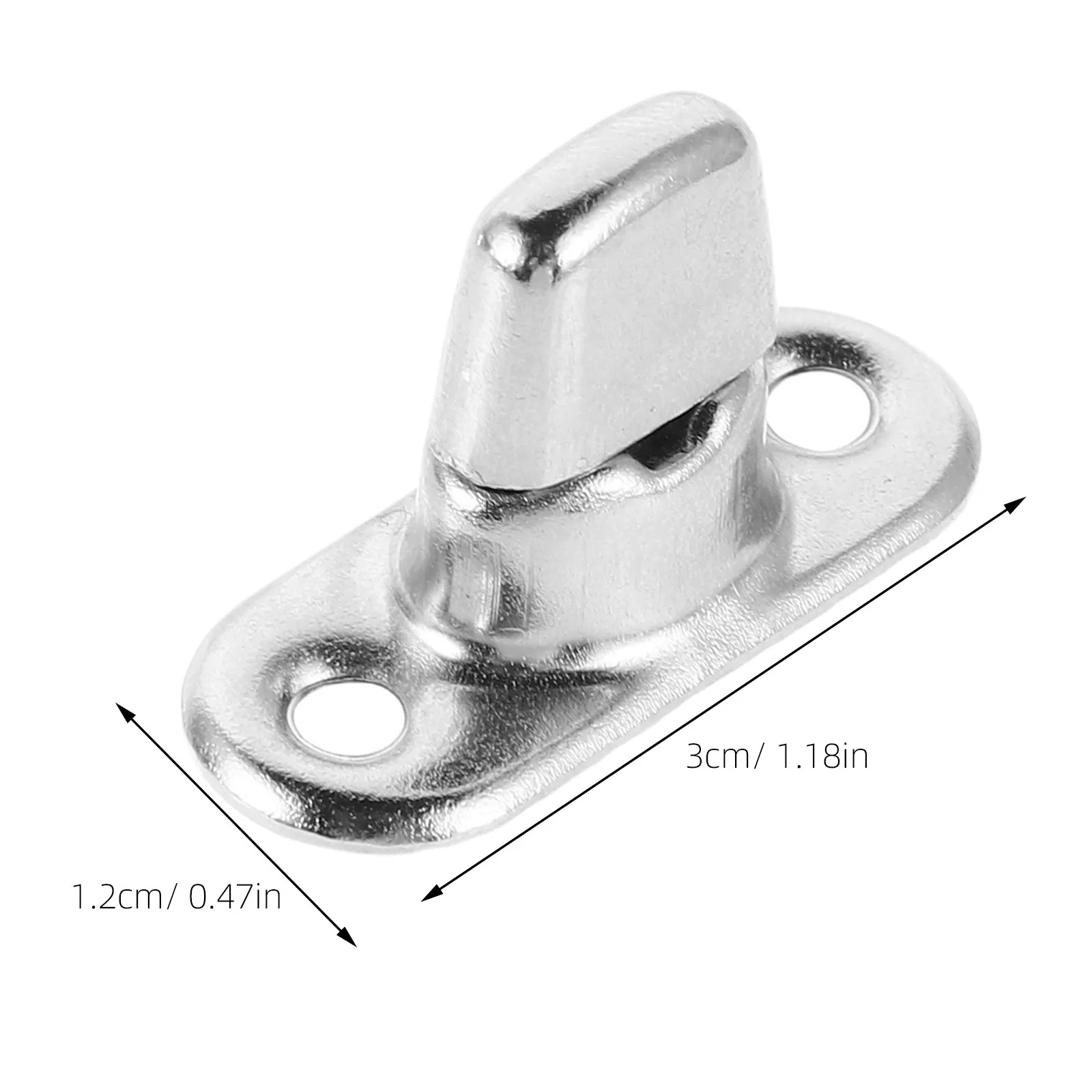 10Sets Twist Lock Metal Handbag Closure Adjustable Purse Fasteners DIY Craft Supplies Briefcase Clutch Wallet Twist Fasteners