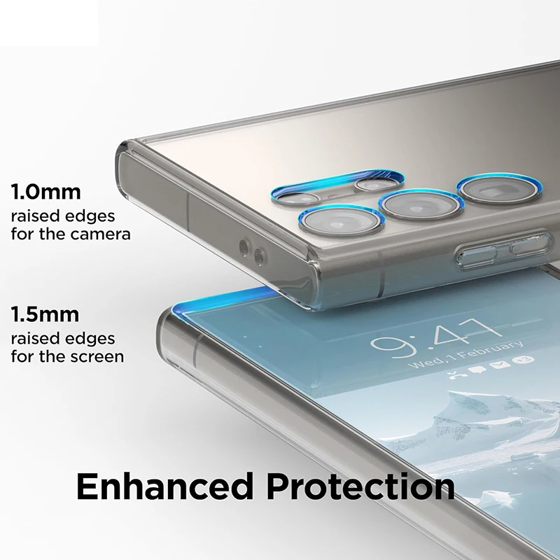 Ultra Thin Clear Silicone Soft TPU Case For Samsung Galaxy S25 Ultra S24 S23 S21 S20 FE S22 Ultra Plus  Capa Cover Bumper