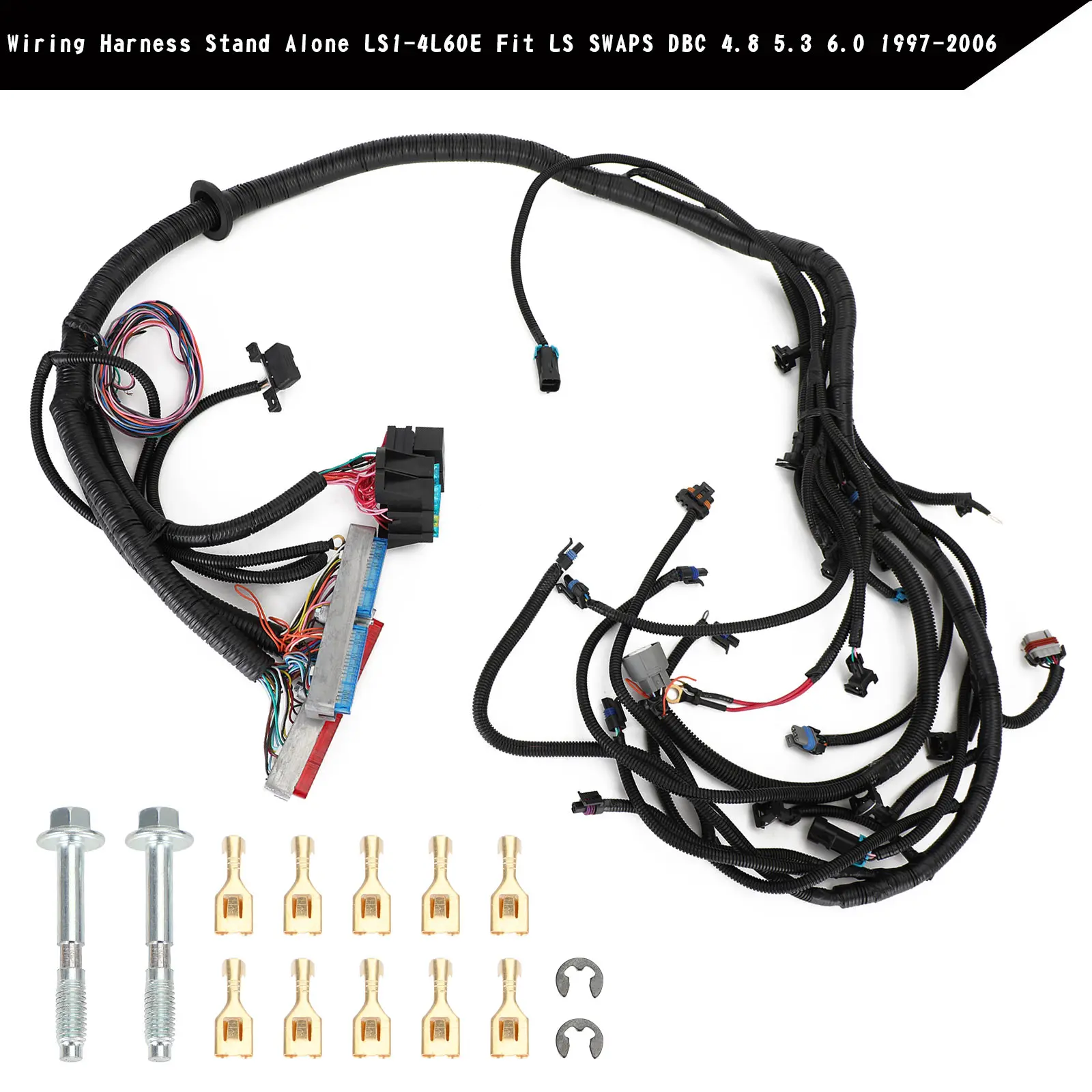 

Wiring Harness Stand Alone LS1-4L60E Fit for LS SWAPS DBC 4.8 5.3 6.0 1997-2006