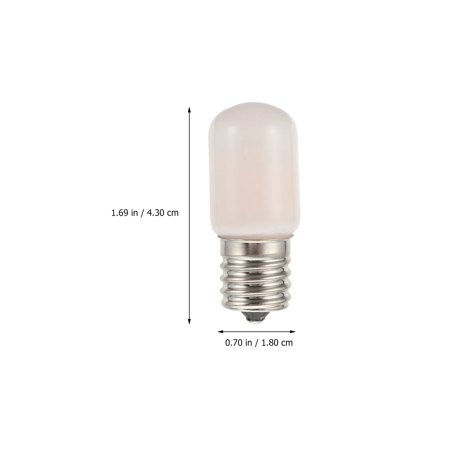 

2Pcs Mini Bulbs E17 Replacement Bulb Simple Installation Suitable for Refrigerator Lighting and Indoor Lamps Renovation