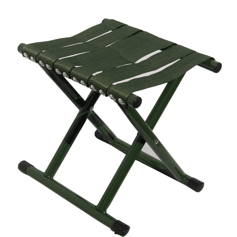 

Portable folding stool backrest Maza small bench fishing stool military Maza outdoor small chair folding chair