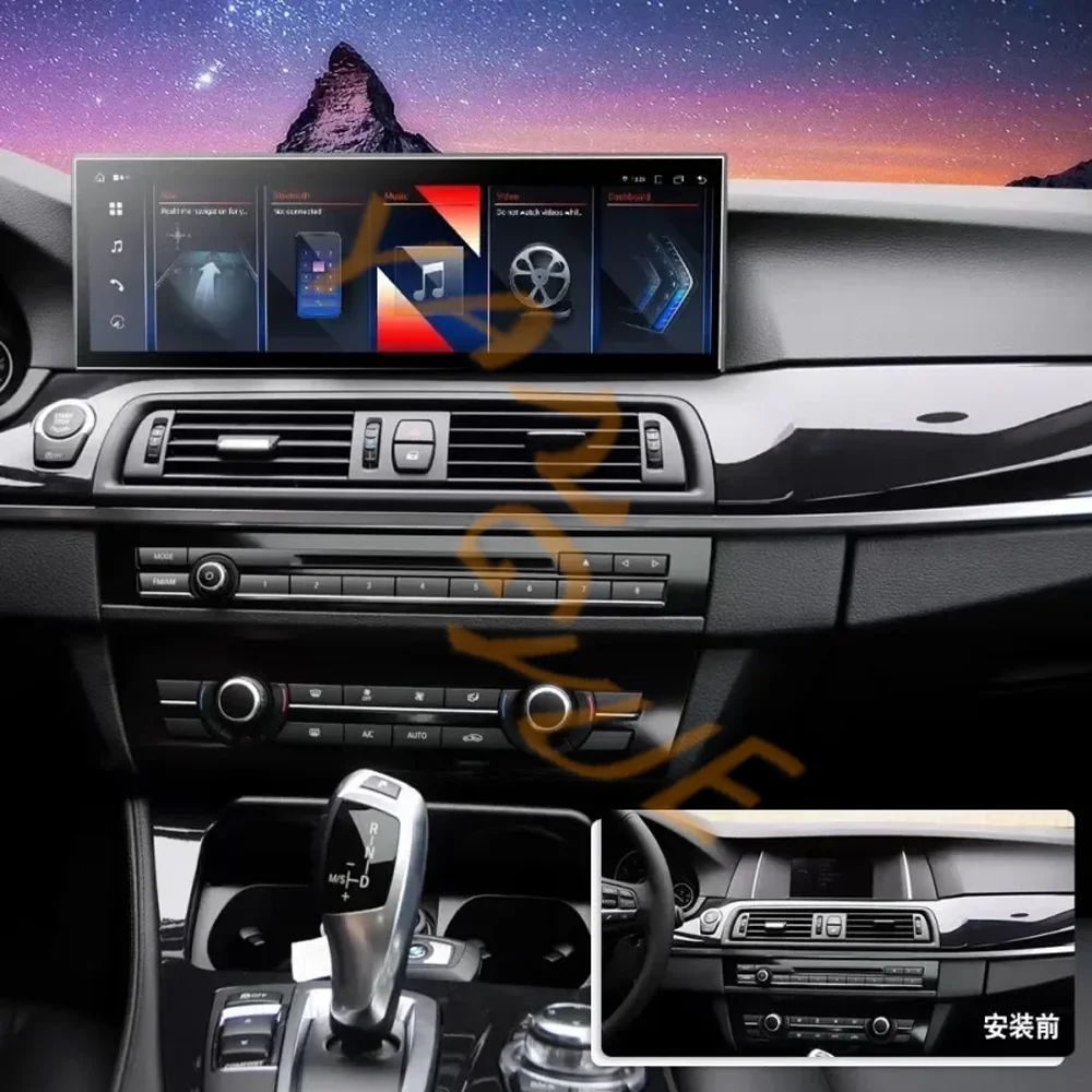 

14.9 inch Car Radio For BMW X5 X6 E70 E71 CCC CIC System CarPlay Android 13 Auto Multimedia Player Screen 668S Head Unit ID8 DSP