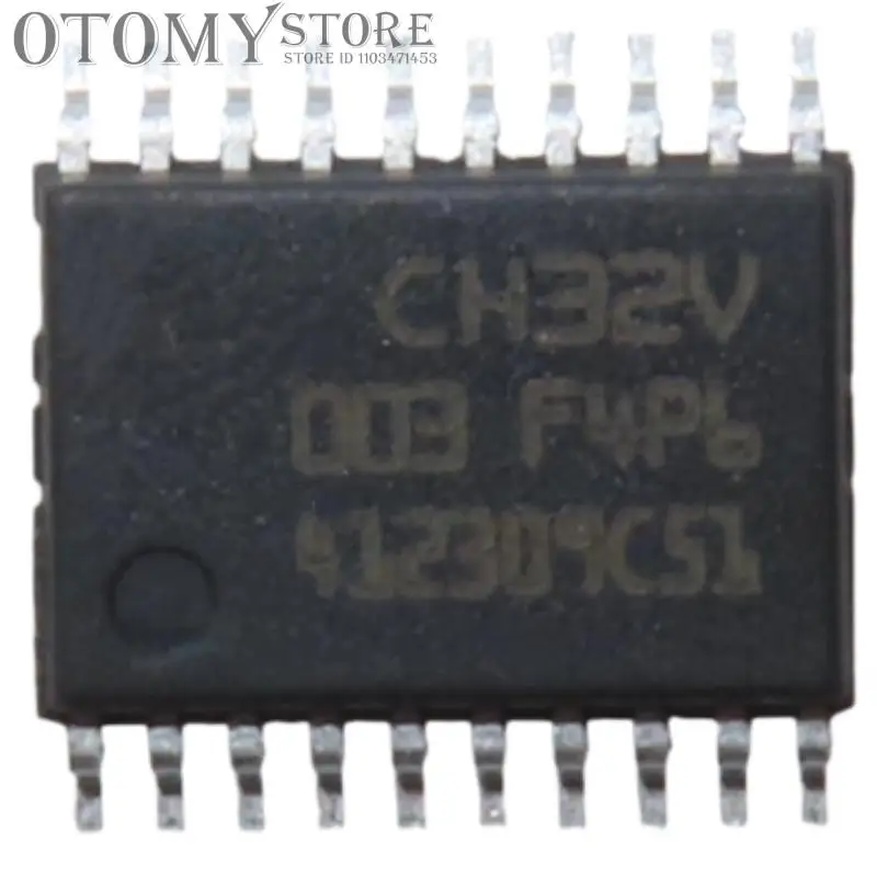 10PCS 100% NEW CH32V003F4P6 CH32V003 TSSOP20 RISC-V Core 32-bit Microcontroller -MCU