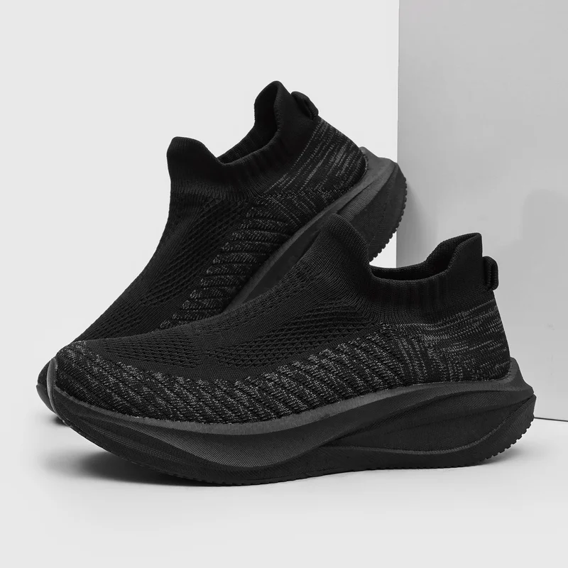Breathable Mesh Unisex Casual Sneakers Flexible Wear Resistant Base Comfort Fit for Daily Jogging Outdoor Training Sport Shoes view 5