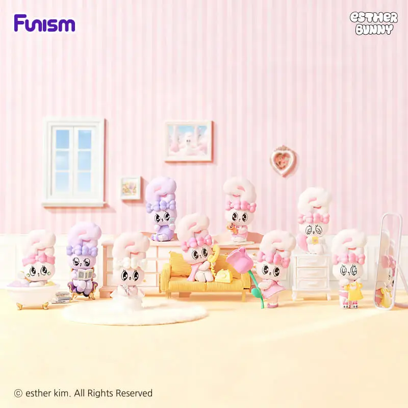 FUNISM Esther Bunny Young Blossom Series Blind Box Blind Box Action Figure Cute Gift for Kids Birthday Party Series Blind Box