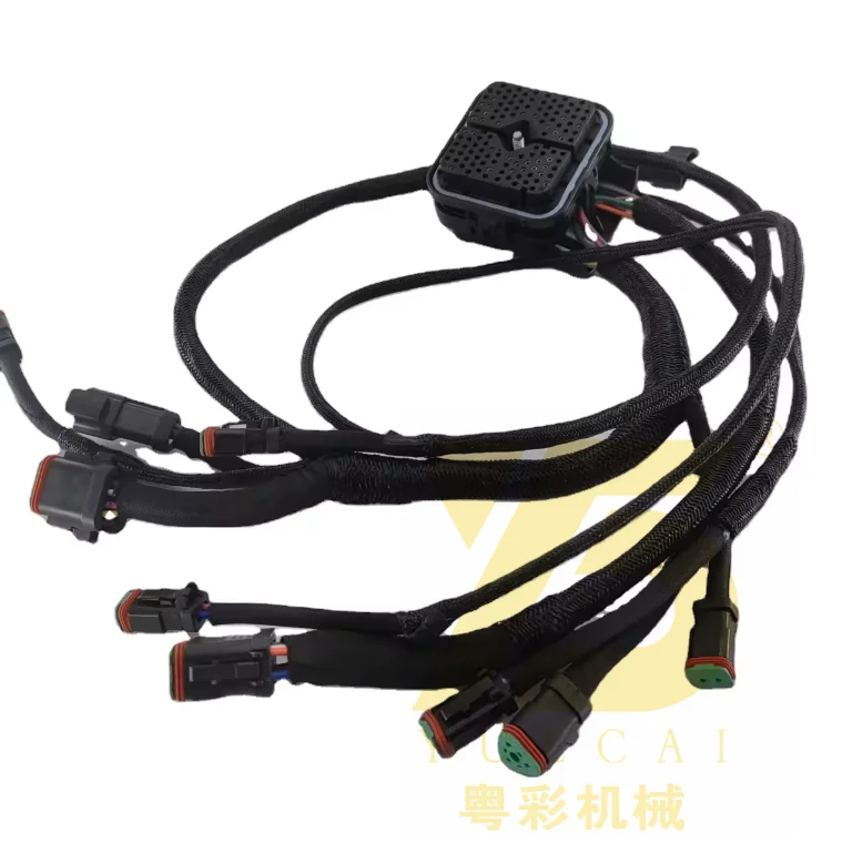 YUE CAI C13 C11 Engine Wiring Harness E345D 345C Excavator Spare Parts Wire Harnass 2197461 3852664 385-2664 219-7461