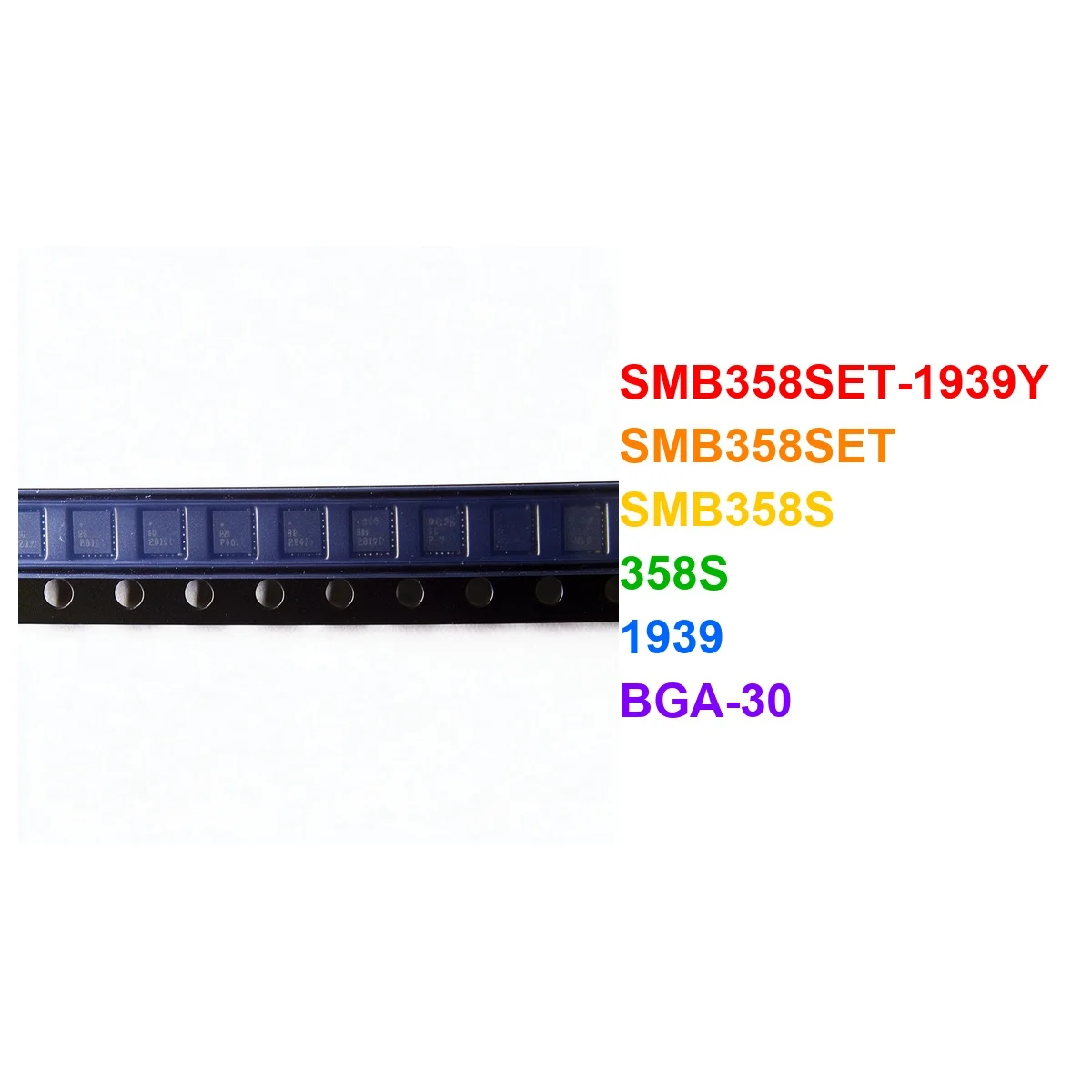 (2piece) SMB358SET-1939Y SMB358SET SMB358S 358S 1939 BGA-30 Chipset