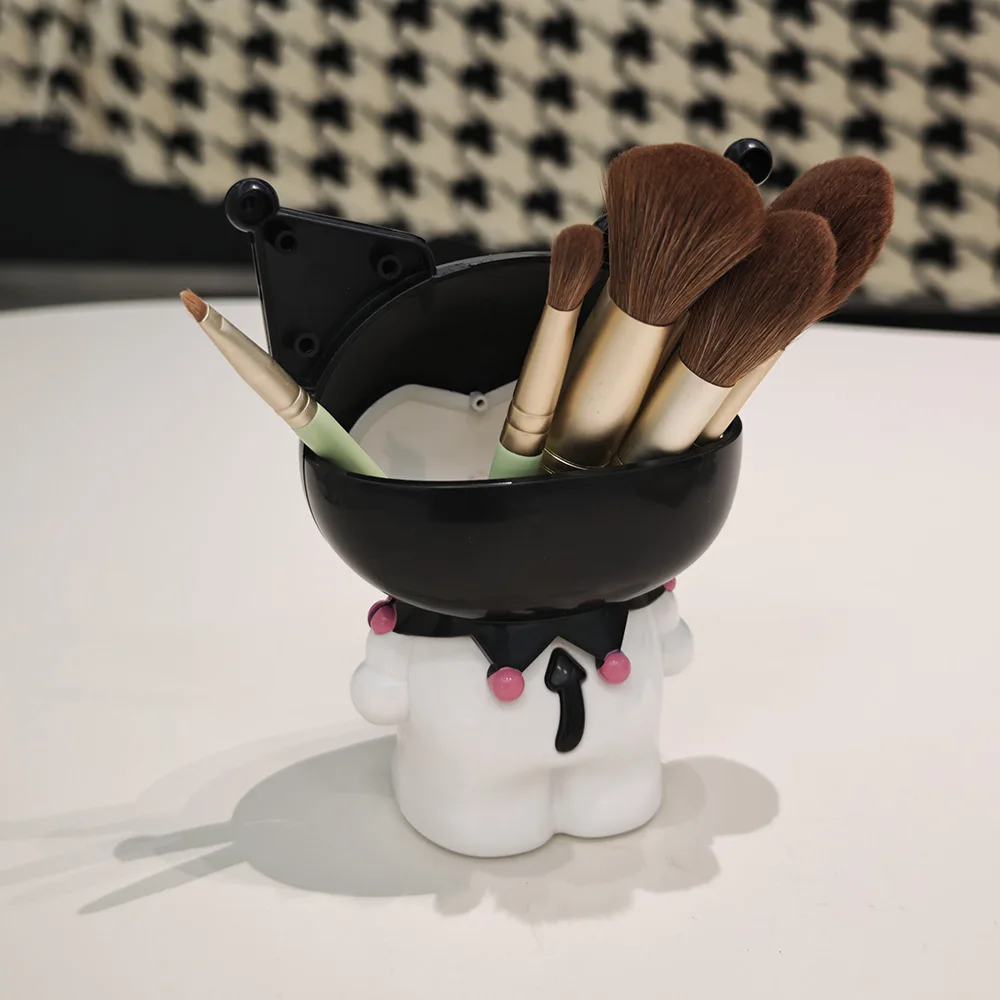 Hello Kitty Kuromi Melody Stifthalter für Kinder, niedlich, Schreibtisch-Organizer, Box, Make-up-Pinsel, Aufbewahrungsbehälter, Zuhause, Büro, Zubehör, Geschenk