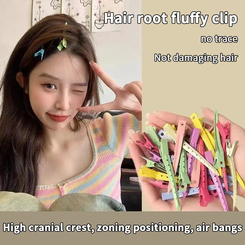 20Pcs Professional Ladies Salon Fixed Hair No Bend Hair Clip Hair Accessory Makeup No Crease Hair Clips Hairdresser Styling Tool