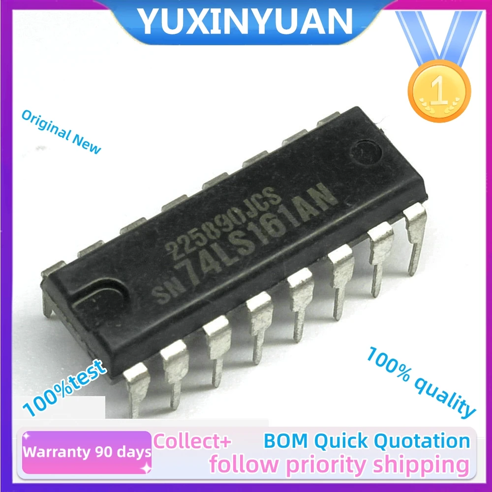 YUXINYUAN IC 칩 재고, 오리지널 SN74LS670N, SN74LS161N, SN74LS162N, SN74LS158N, SN74LS157N, SN74LS156N, DIP-16, 10 개/로트