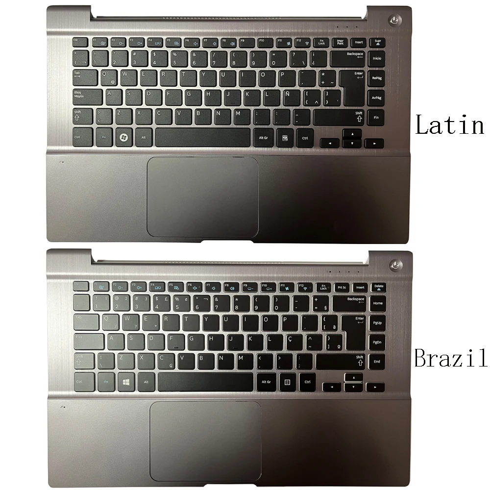 

New Latin/Brazil Keyboard For Samsung NP700Z4A NP700Z4AH NP700Z4B 700Z4A 700Z4B 700Z4C With Palmrest Upper Cover BA75-03358K