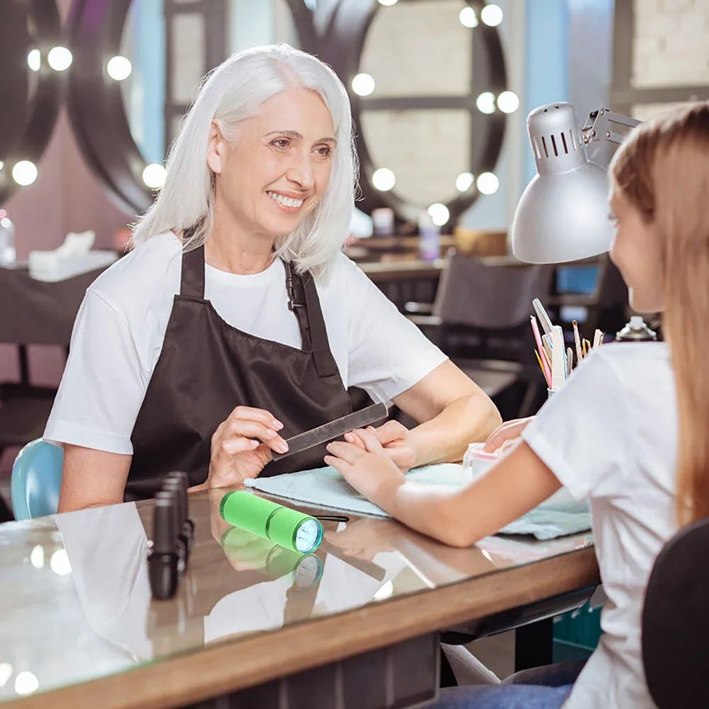 

2pcs Mask Detection Lamp Light For Facial Sheet Testing Home Salon Travel Nail Art Inspection Tool Fluorescent Identifier