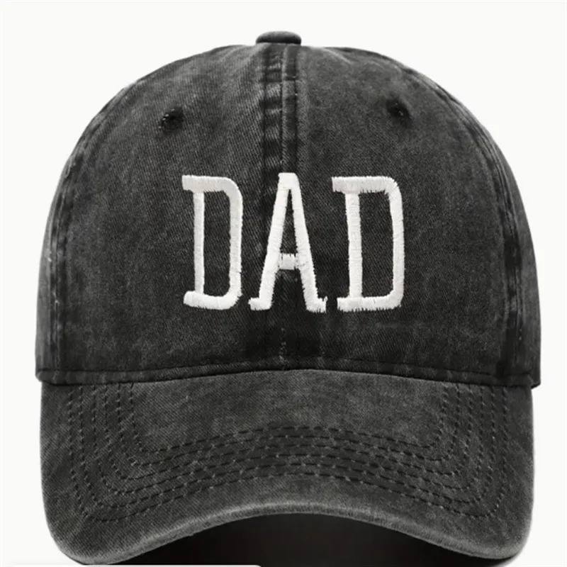 Show Your Love with a Special Father\'s/Mother\'s Day Gift: Mom/Dad Letter Print Baseball Cap