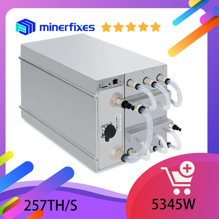 New Antminer S19XP Hyd 257T Water Cooling Radiator 12KW Set Miner Cooling Machines In Stock, Free Shipping