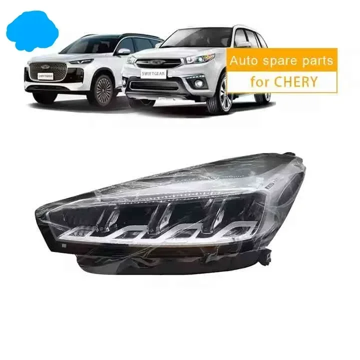2025 جديد وصول الجبهة العلوي مصباح ليد لشيري تيجو 8 2019/2024 LED OEM 605000016AA 605000017AA #1