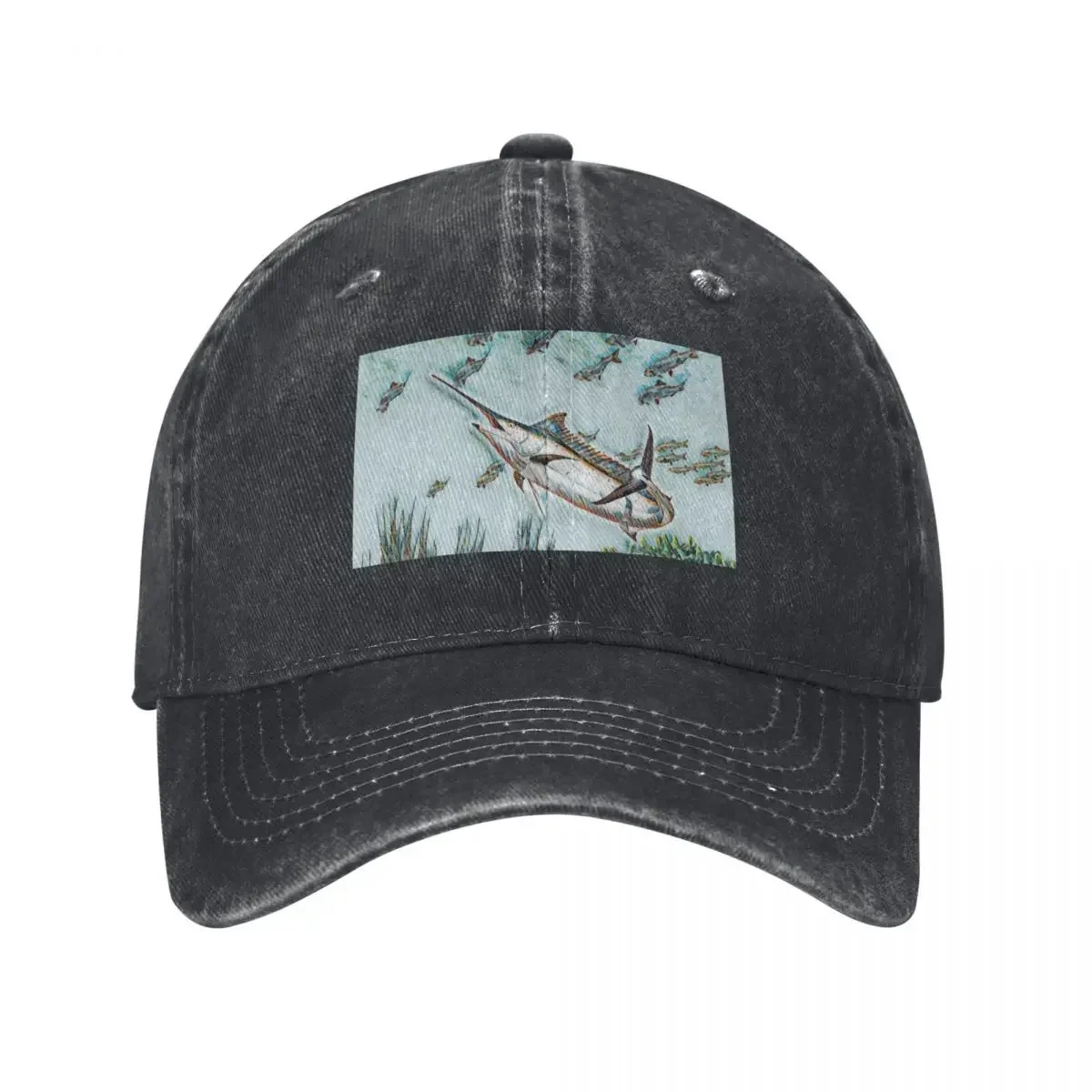 

Marlin Fish Hunt Baseball Cap Vintage Horse Hat Trucker Cap Trucker Hat Women's Beach Outlet 2024 Men's，Customizable