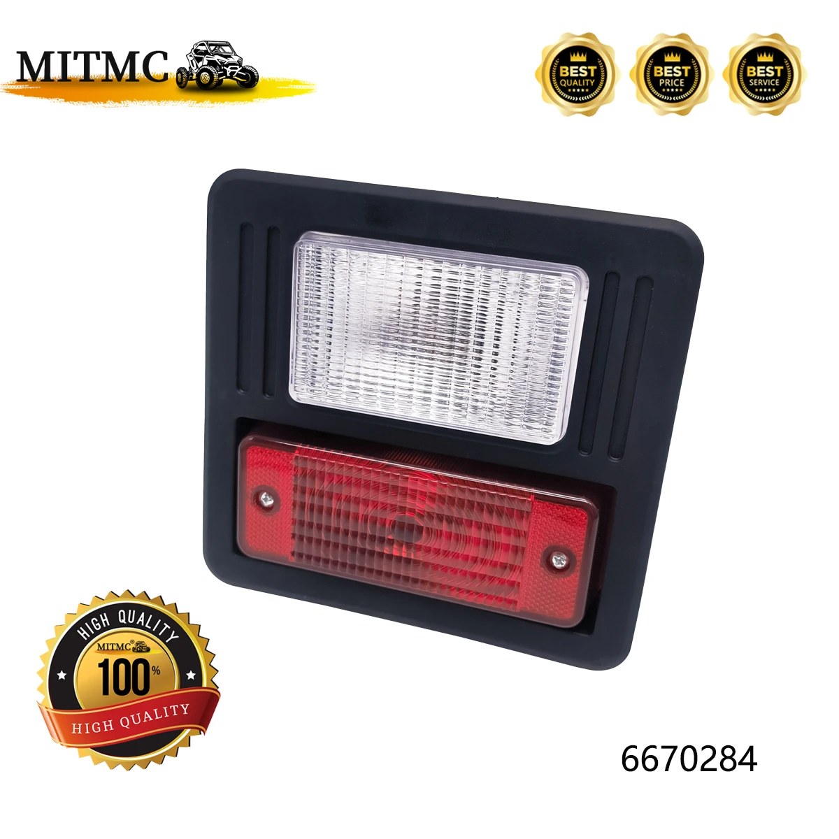 

Лампа заднего фонаря в сборе для Bobcat Skid Steer Loader 553 751 753 763 773 863 864 873 883 963 A220 A300 A770 Код деталей 6670284