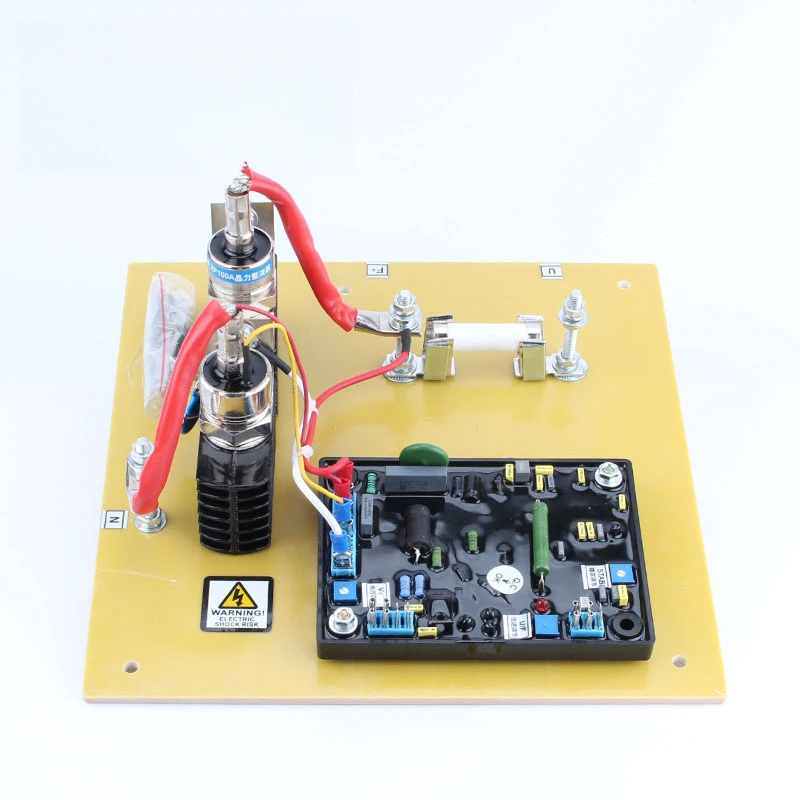SAVRL-100A 220V SAVRH-75A Pressure Regulating Plate AVR Regulator Generator Set Accessories with Brush