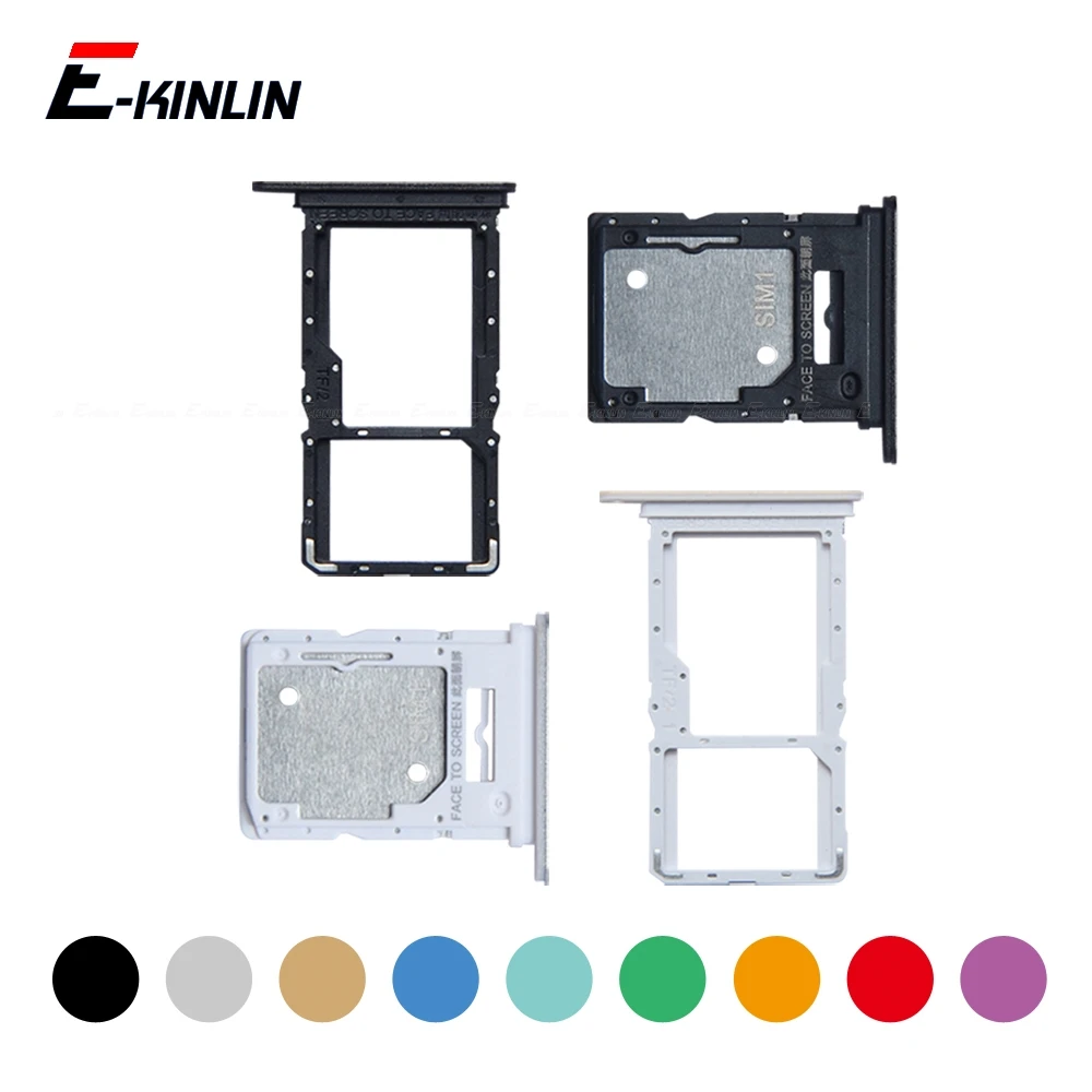 

Sim Card Tray Reader Container Connector Socket Holder Slot Adapter For XiaoMi Redmi Note 13 4G 5G Replacement Parts