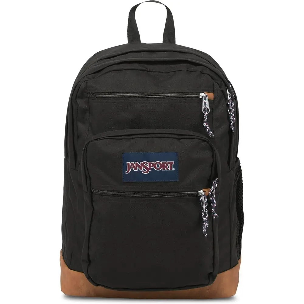 

15 Laptop Rucksack - Large Dual-Compartment Backpack with Ergonomic Straps, Black