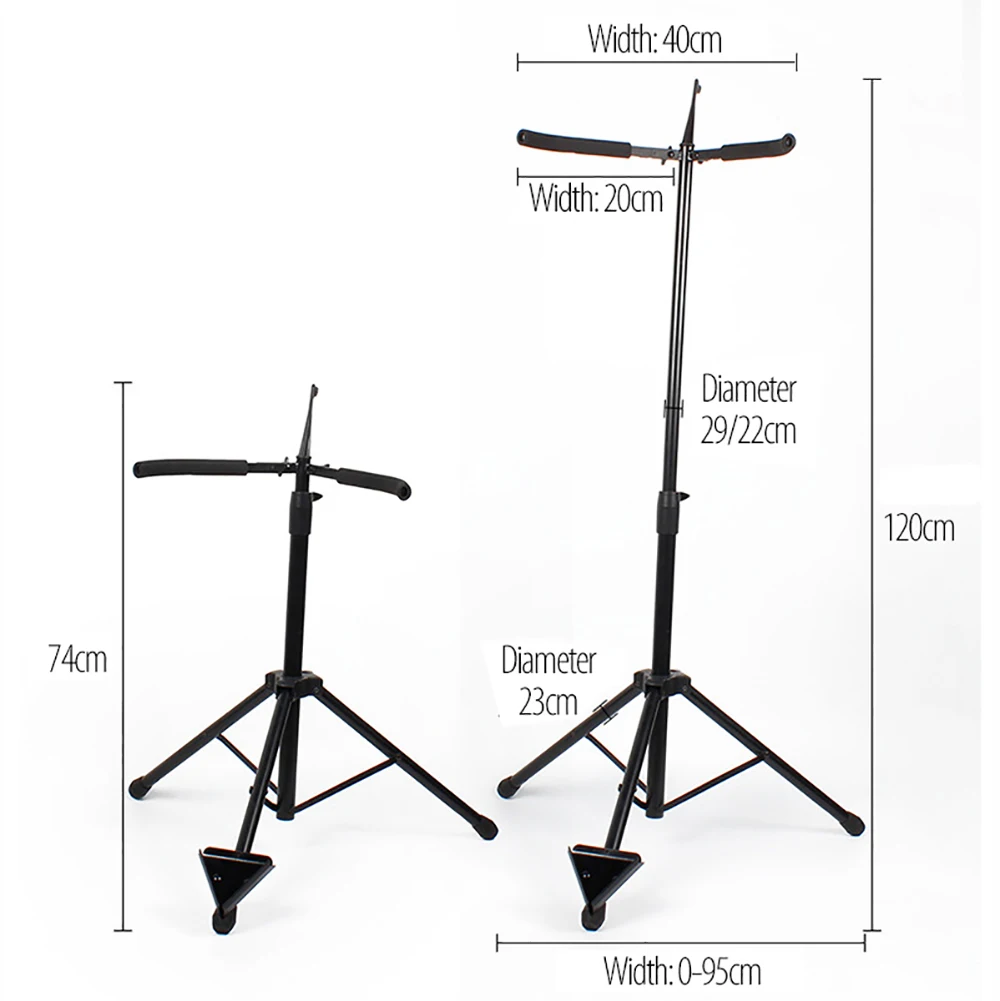 Flanger FL-14 Cello Stand for Hanging Bow 4 Legs Cello Support Stand Metal Stand Stringed Instrument Parts And Accessories - view 6