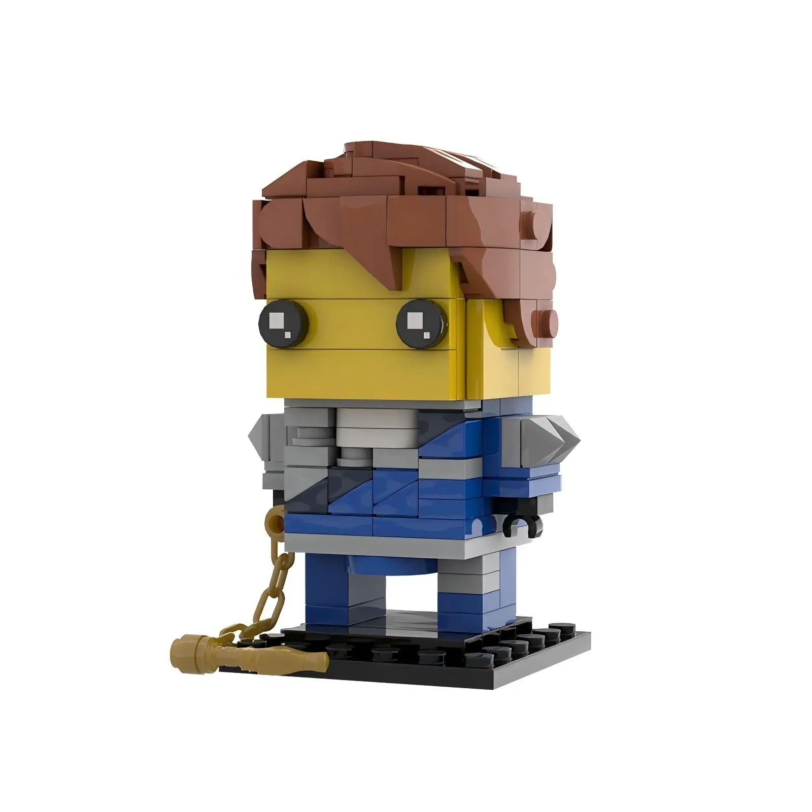 MOC أفكار الرسوم المتحركة فيلم عمل الشكل Bricksheadz Ninjaed كاي لويد كول اللبنات نموذج لتقوم بها بنفسك لعبة تجميع الأطفال هدية