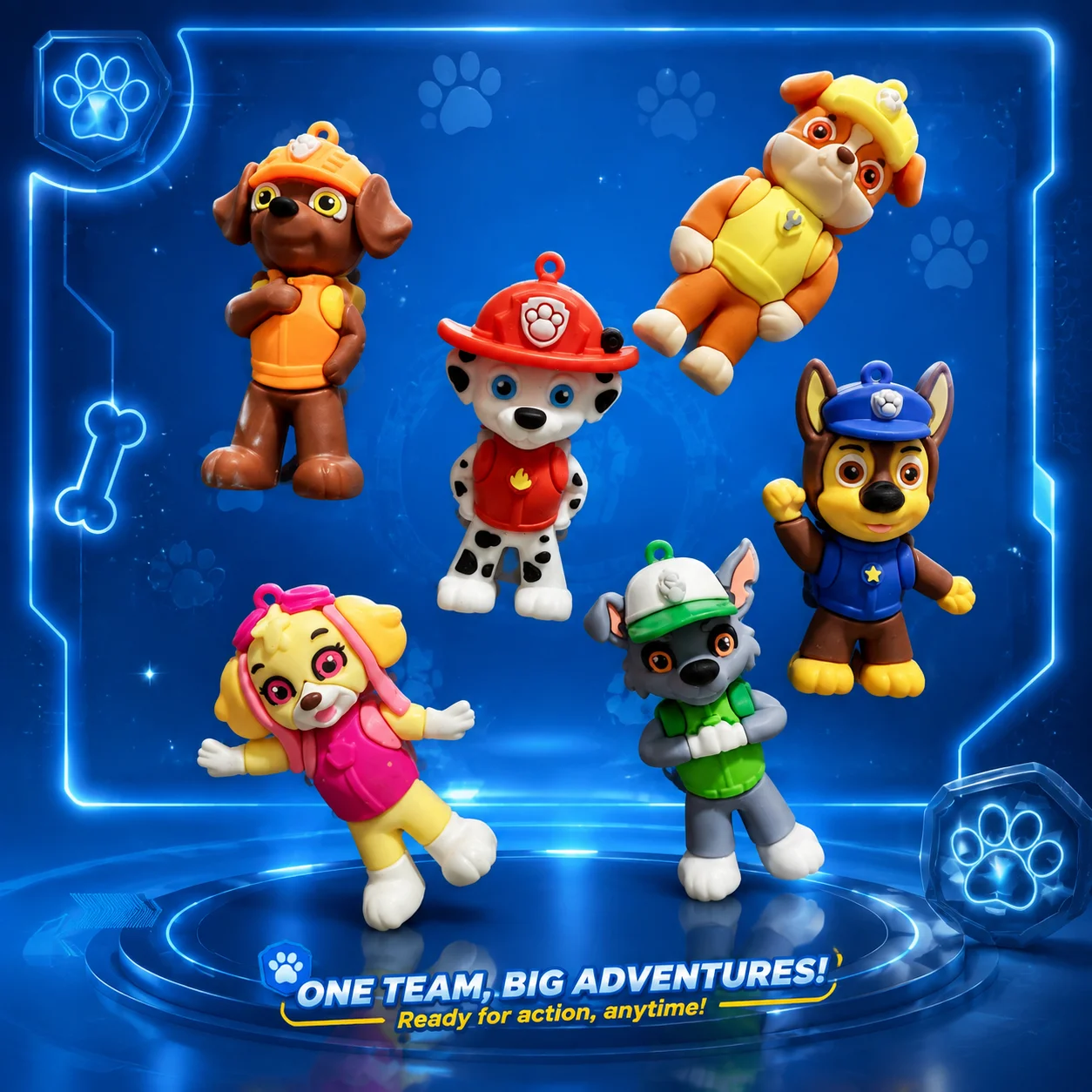 Kids Toys Very - Магнит на холодильник 3D с мультяшными