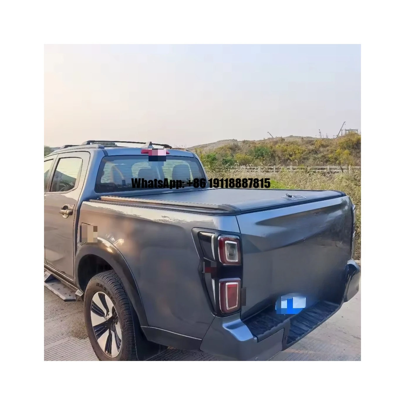 

Aluminum Retractable Soft Multifunction Tailgate Vinyl Rolling Roll Car Pickup Truck Bed Tonneau Cover Offroad Design Isuzu DMAX