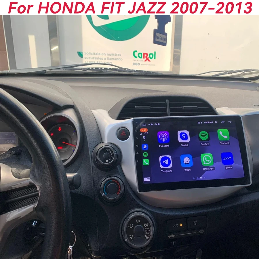 

10.1"Inch Android 16 Car Radio For HONDA FIT JAZZ 2007-2013 Multimedia Video Player FM GPS Mirror link Split Screen Head Unit