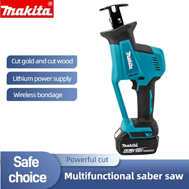 Makita DJR189 18V Cordless Reciprocating Saw: Precision Brushless Power for Wood & Metal（only machine）