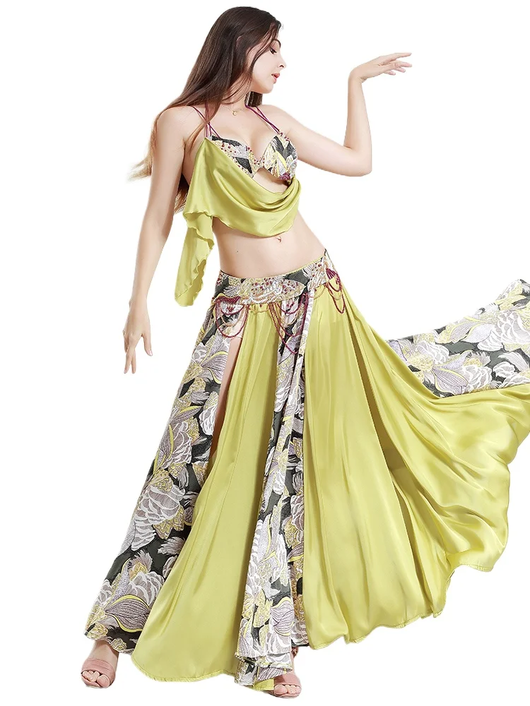 

2024 New Belly DanceSkirt Set Long Skirt Suit High-end Sexy Oriental Dance Costumes 7818