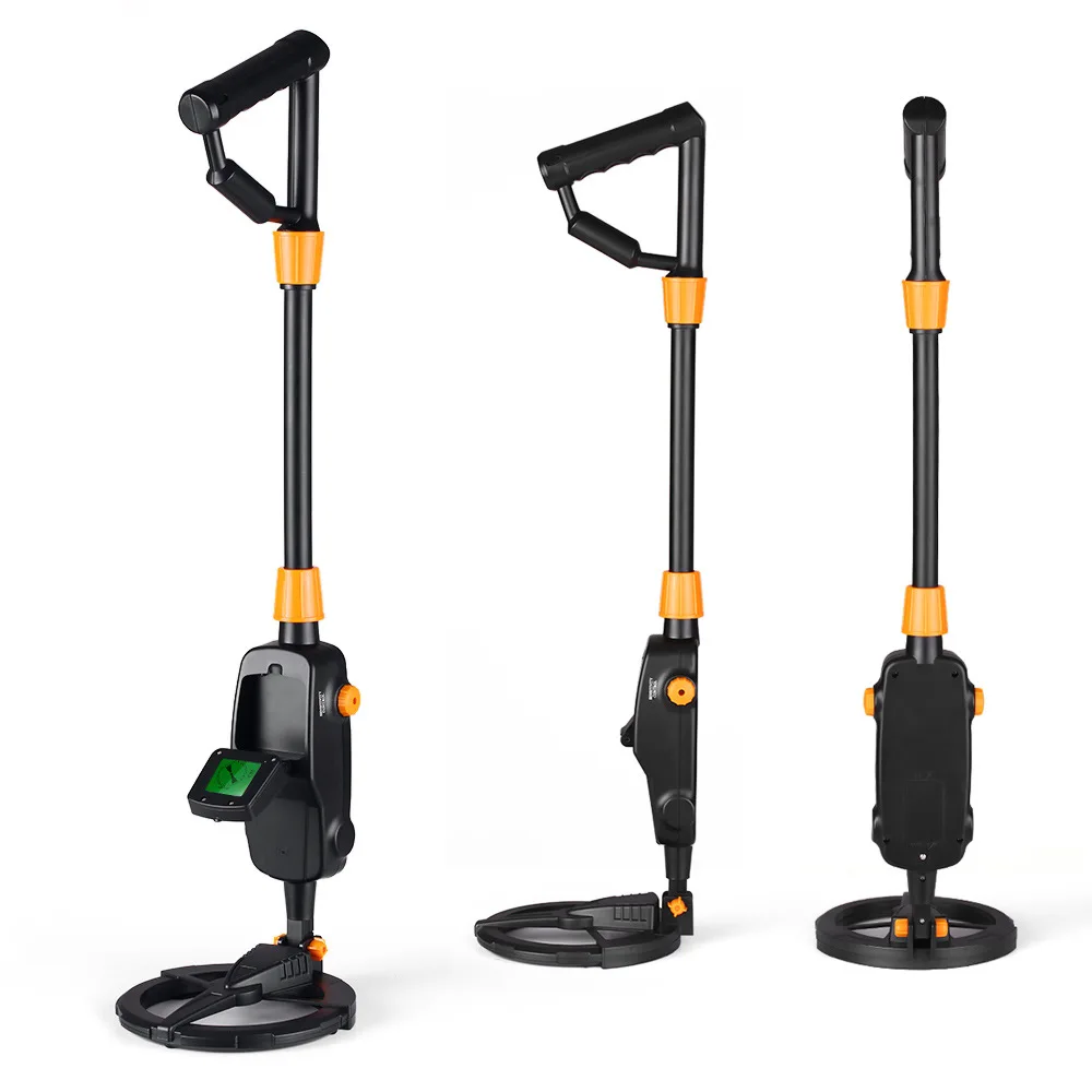 7,4 Zoll Leichter Wasserdichter Kinder-Metalldetektor, Verstellbare 24 "-35 " Suchspule Golddetektor für Junioren – Detail 5