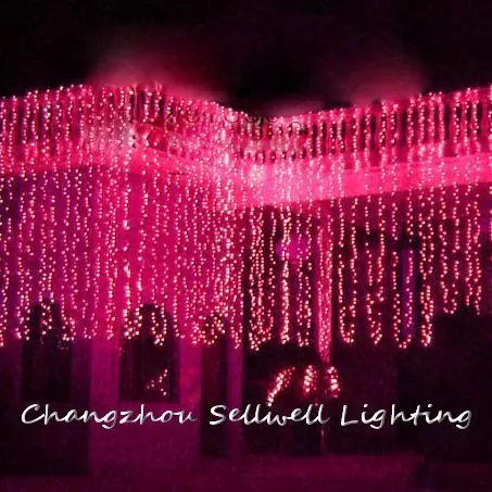 

2024 Christmas Gift Decorations New!led Electricity-saving Lamp Wedding Celebration Backdrop Product 3*8m Lighting