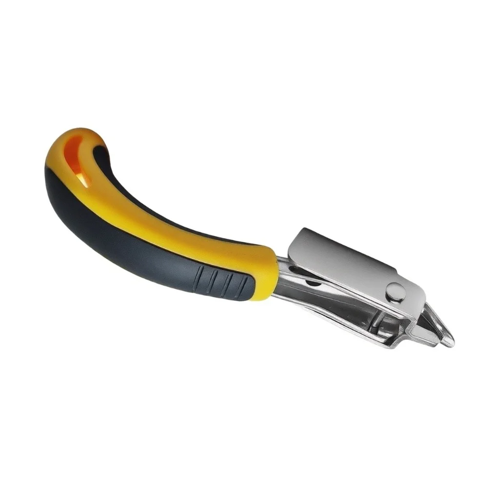 Stainless Steel and Rubber Nail Puller with Balanced Weight and Leverage Design for Reduced Effort in Nail Removal Tasks