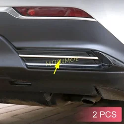 For 2022 2023 2024 2025 Lexus NX250 NX350 NX350h NX450h+ Stainless Steel Rear Bumper Cover Trims Strips