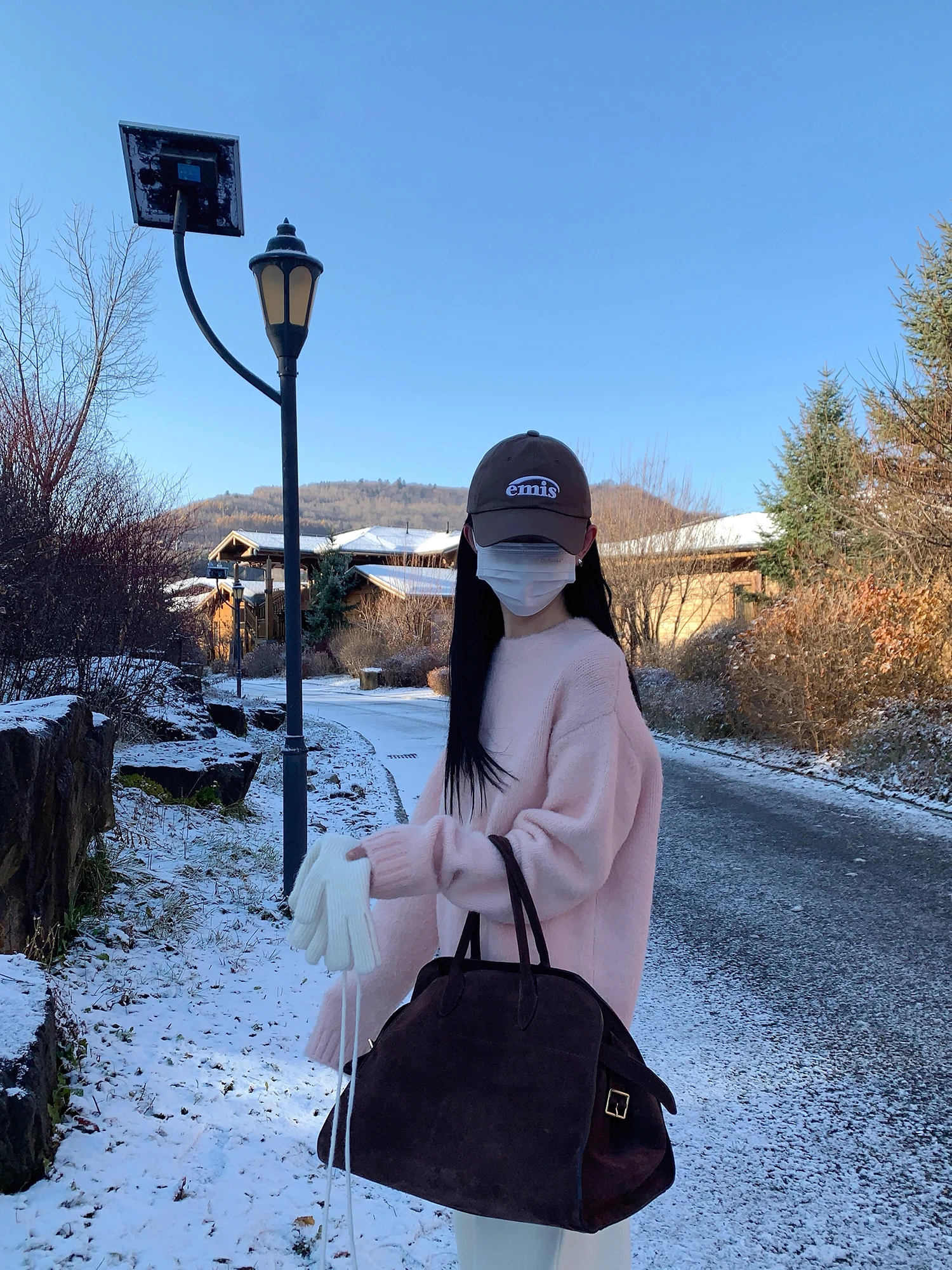 

Мягкий вязаный свитер оверсайз из шерстяной смеси с круглым вырезом, комфортный, теплый, утолщенный, с длинными рукавами, для повседневной носки, осенне-зимний топ