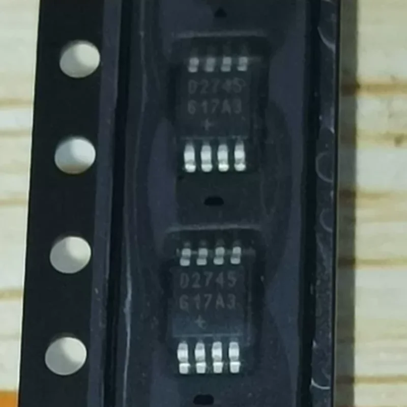 5pcs-20pcs DS2745U+T MSOP8 DS2745U High-precision, low-power battery gauge chip