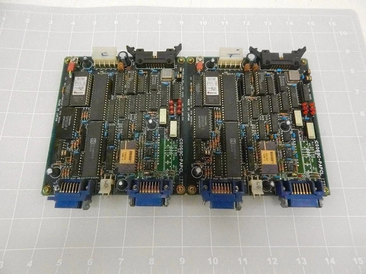 Para placa de Control AMADA METRECS C0069C-PAPCL tarjeta de circuito usada