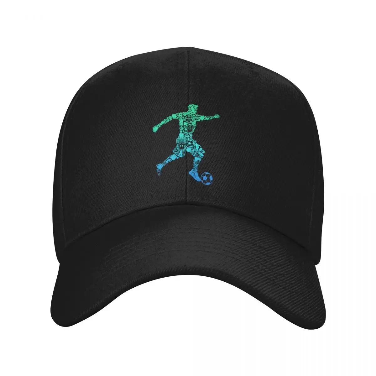 

soccer soccer player boys kids Baseball Cap Luxury man cap Hat Beach Caps Women Men's