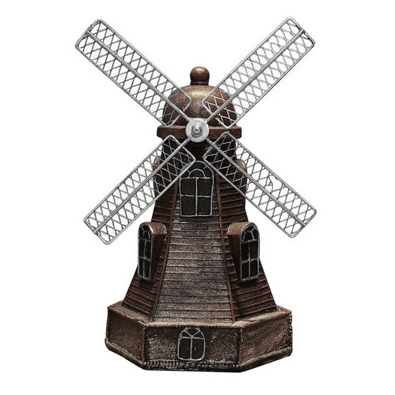 Money Box Resin Piggy Bank Retro Savingbox Retro Saving Pot Windmill Crafts Netherlands Resin Crafts Resin Savingbox,A-2 Durable