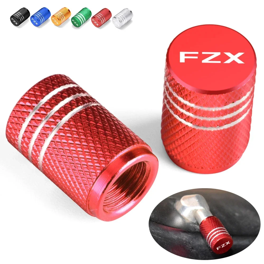 

2pcs Motorcycle Accessories Metal Wheel Tire Valve Caps Air Port Stem Cover Airtight Dustproof For YAMAHA FZX 150 250 700 750