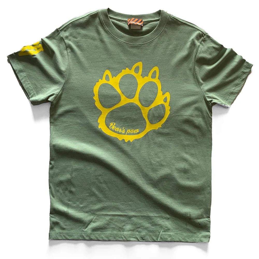 Limited Edition Men's Bear Paw Claw  Print T-shirt, Casual Custom T Shirt, Male Cotton Tops, O-neck Short Sleeve Tshirt M ~ 4XL