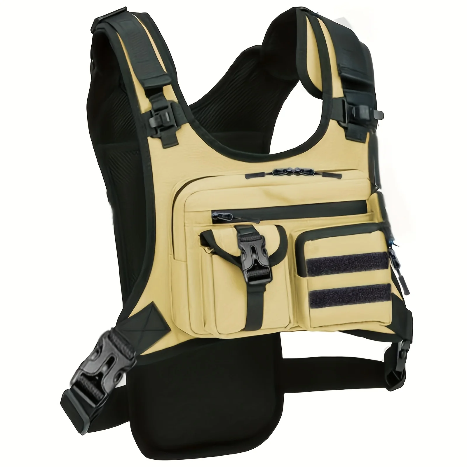 Lightweight Running Chest Pack Without Water Bladder Multifunctional Tactical Chest Bag For Hiking Outdoor Marathon Bicycle Race