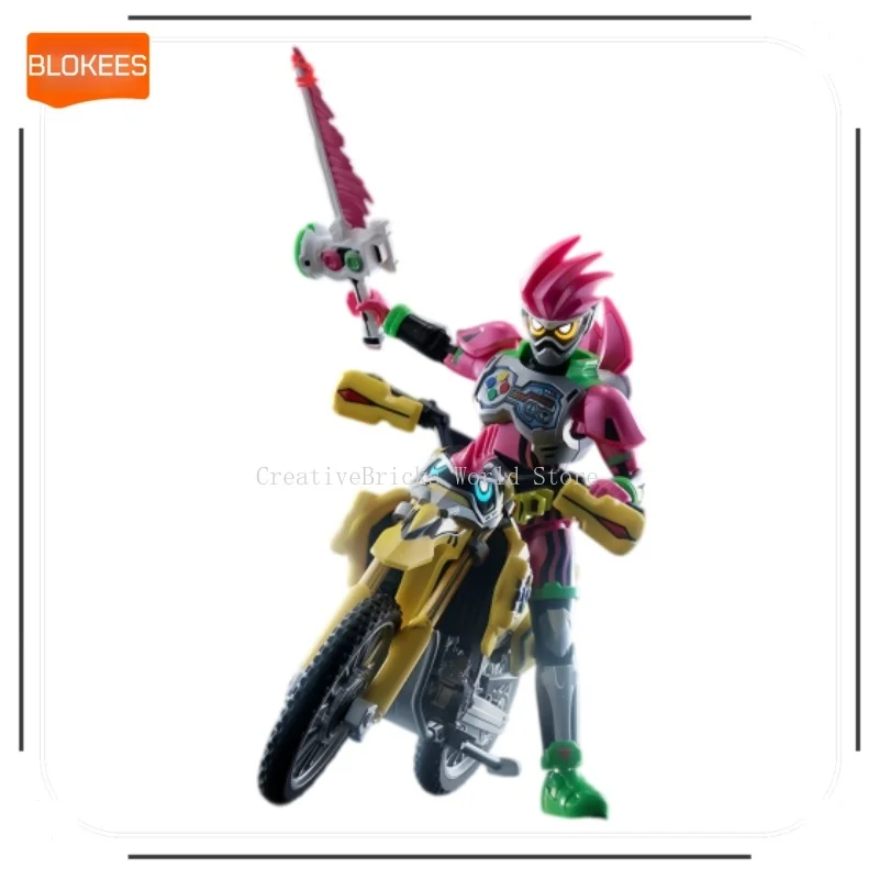 Blokees Kamen Rider Classic Combo S Series Ex-Aid Action Gamer Movable Assemble Building Block Figure Collectible Model Toy Gift