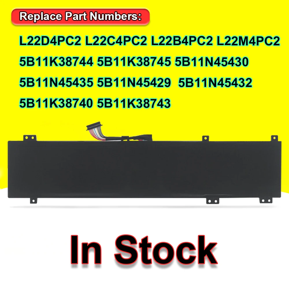 DODOMORN L22D4PC2 Laptop Battery For Legion Slim 5 16APH8 16IRH8 Y7000P R7000P L22C4PC2 L22B4PC2 L22M4PC2 4ICP4/62/141 OEM