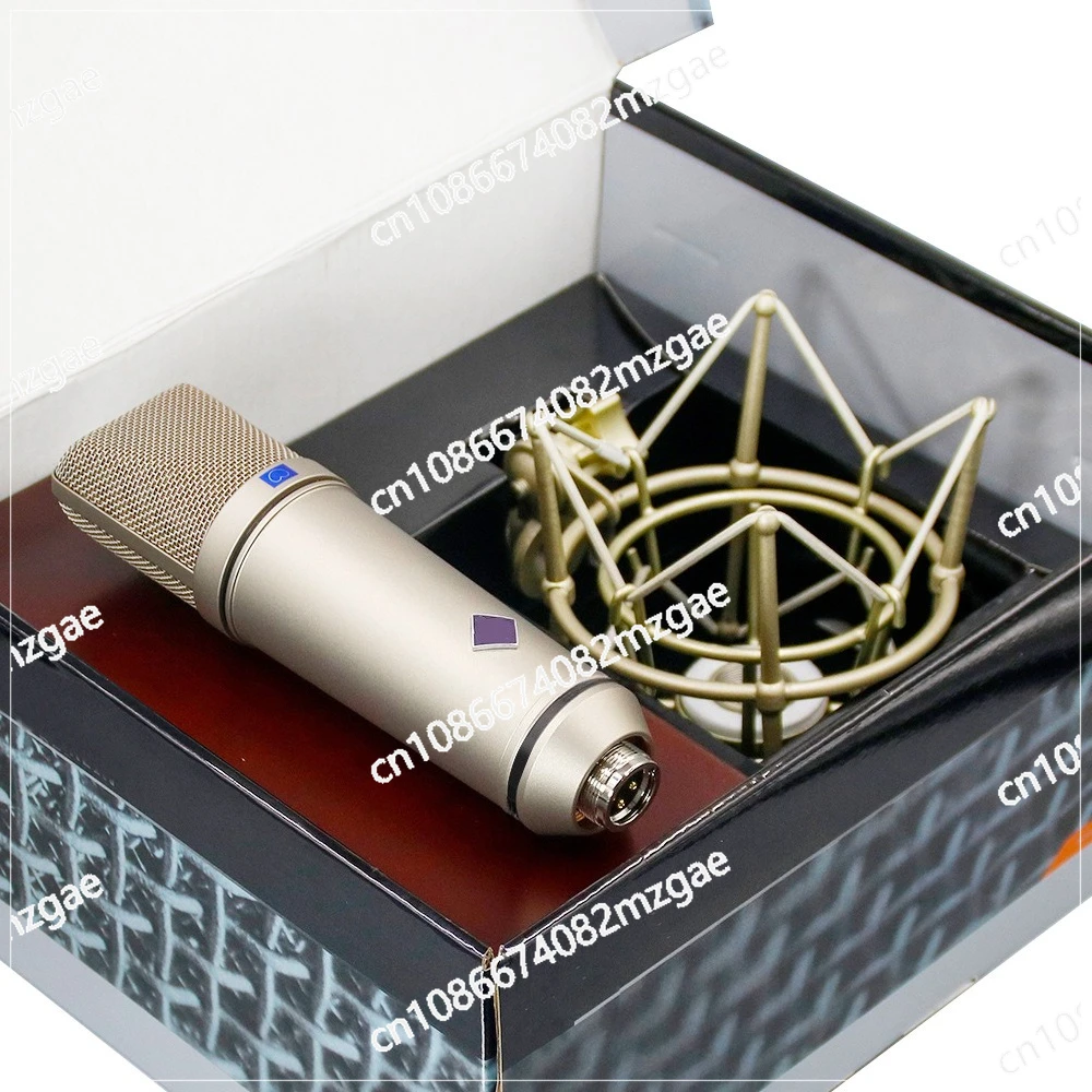 U--87 Professional Large Diaphragm Condenser Microphone Series High-End Recording Studio for Live Streaming and Karaoke
