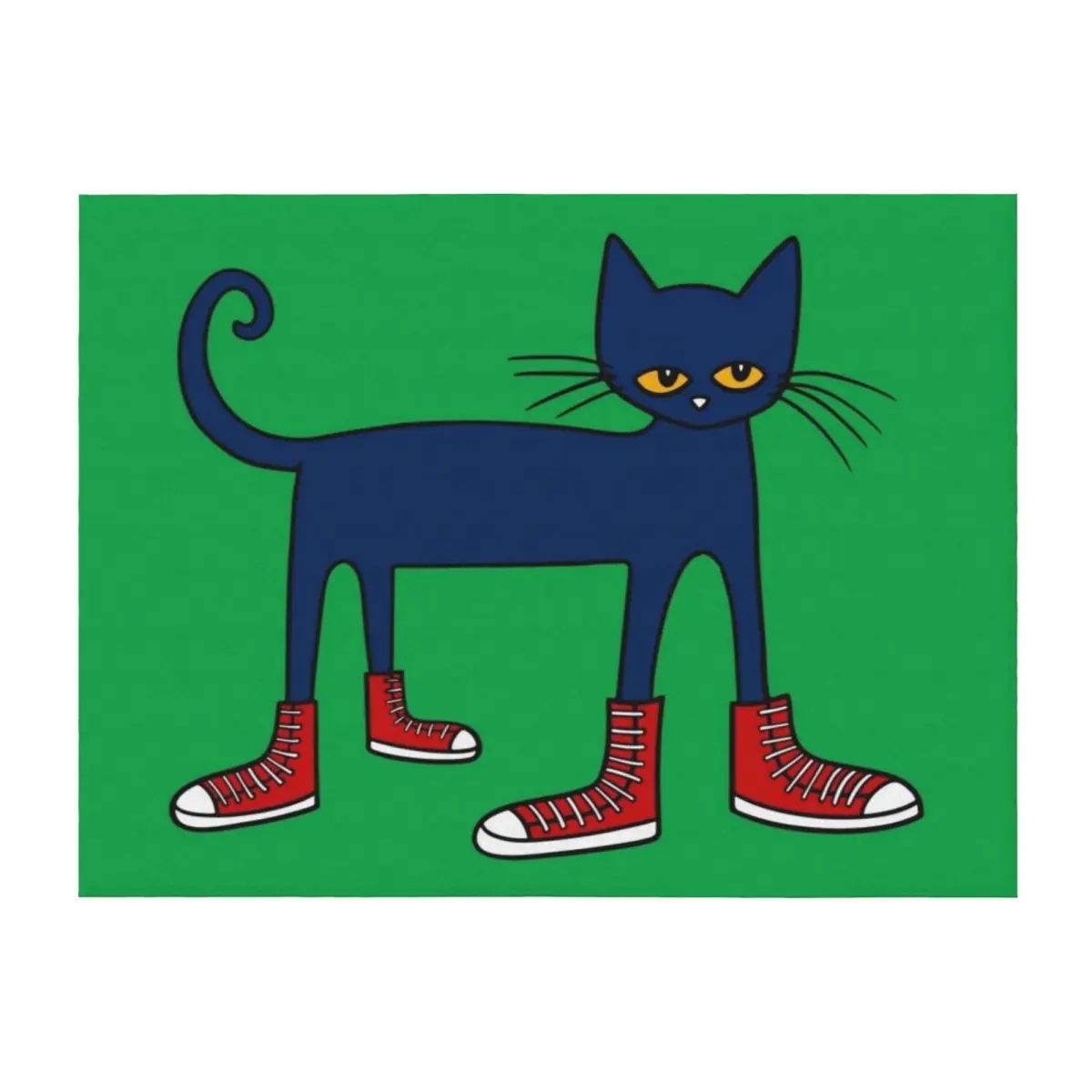 

Pete the Cat: Rocking in My School Shoes Throw Blanket sofa bed Blankets Sofas Of Decoration Bed covers Luxury Blankets